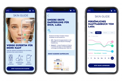 Nivea lanciert eine KI-basierte Web-App zur Gesichtsanalyse zuhause -